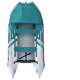 Gommone GLADIATOR ACTIVE C370AL sea green white - gommone gonfiabile con pavimento in alluminio