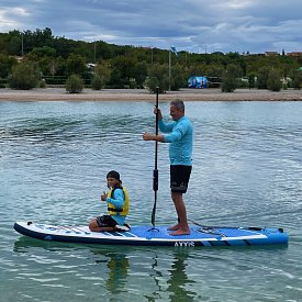 SUP F2 AXXIS SMU 12'2 LIGHT BLUE SUP gonfiabile