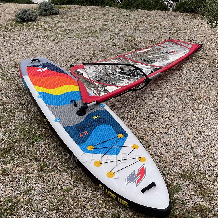 SUP F2 GLIDE WS 10'8 GREY - SUP gonfiabile e WindSUP