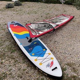 SUP F2 GLIDE WS 11'7 GREY - SUP gonfiabile e WindSUP