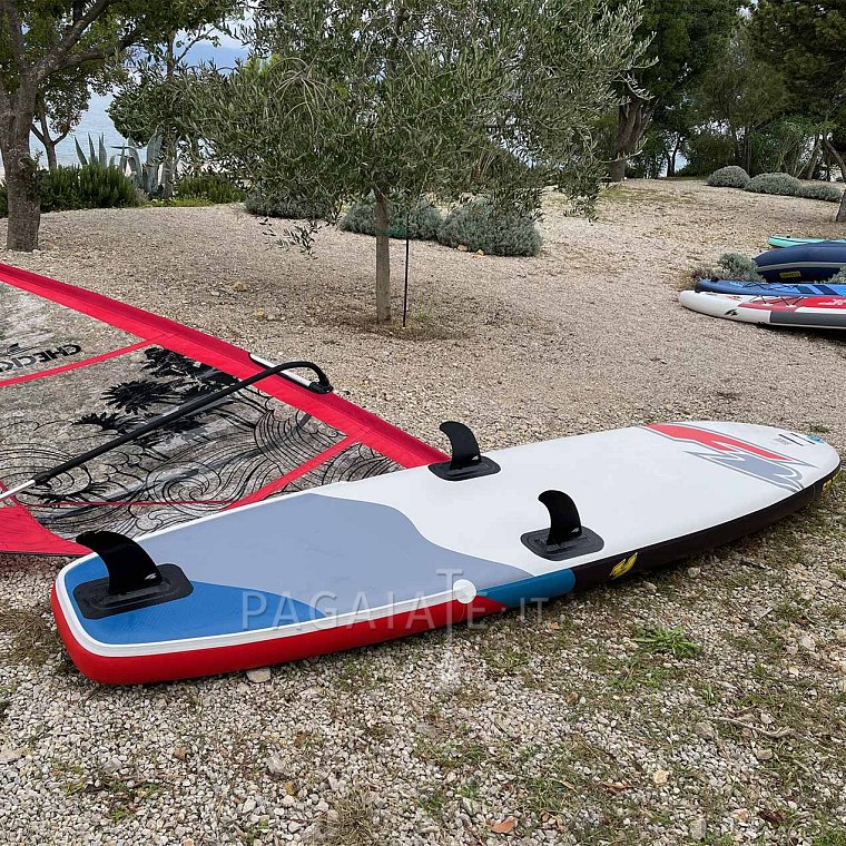 SUP F2 GLIDE WS 11'7 GREY - SUP gonfiabile e WindSUP