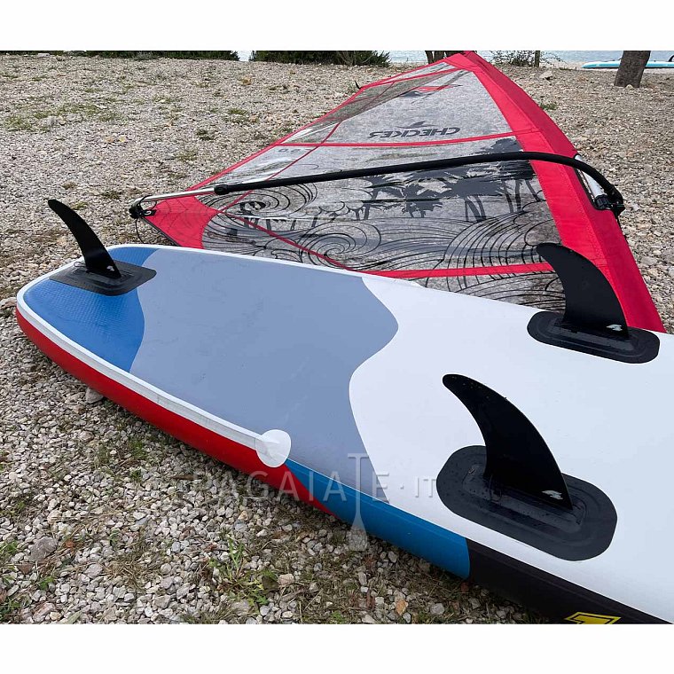 SUP F2 GLIDE WS 11'7 GREY - SUP gonfiabile e WindSUP
