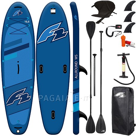 SUP F2 ALLROUND AIR WS 10'5 BLUE - SUP gonfiabile e WindSUP