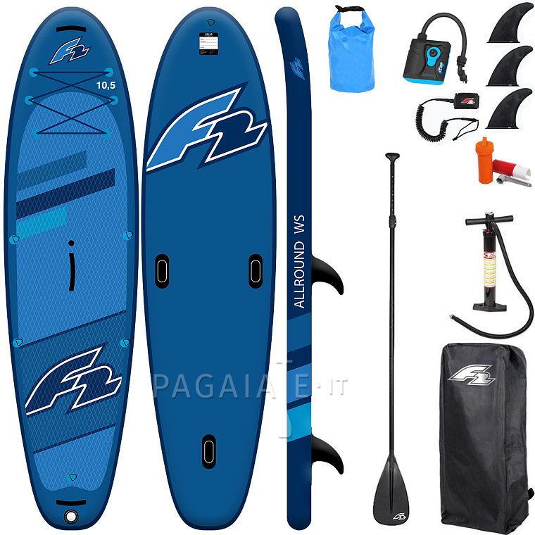 Paddleboard F2 ALLROUND AIR WS 10'5 BLUE - nafukovací paddleboard a windsurfing