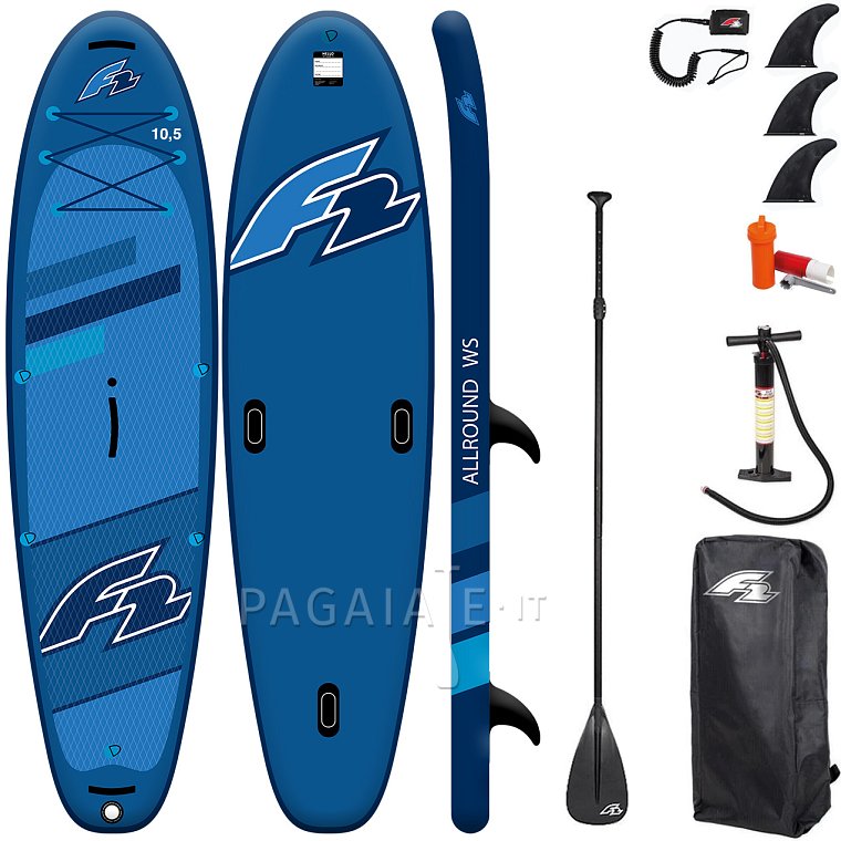 Paddleboard F2 ALLROUND AIR WS 10'5 BLUE - nafukovací paddleboard a windsurfing