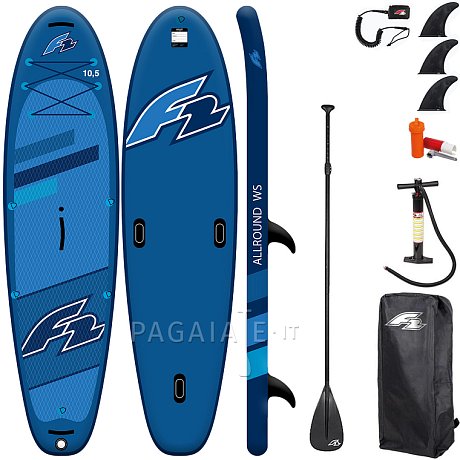 SUP F2 ALLROUND AIR WS 10'5 BLUE - SUP gonfiabile e WindSUP