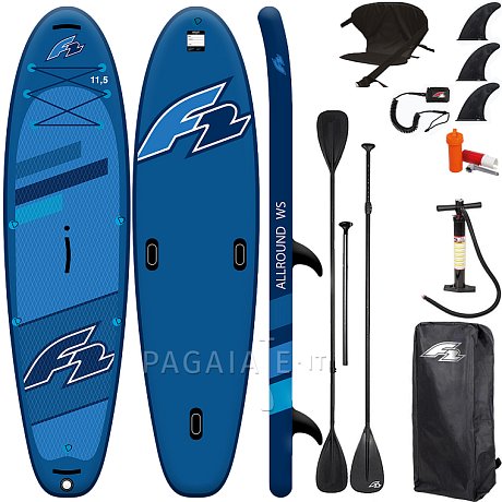 SUP F2 ALLROUND AIR WS 11'5 BLUE - SUP gonfiabile e WindSUP