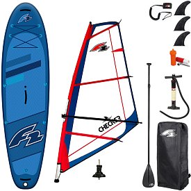 SUP F2 ALLROUND AIR WS 11'5 BLUE con vela - SUP gonfiabile e WindSUP