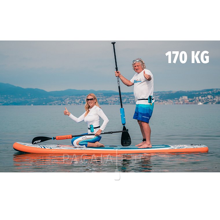 Paddleboard AQUA MARINA PURE AIR 12'0'' BLUE MINICOMBO - nafukovací