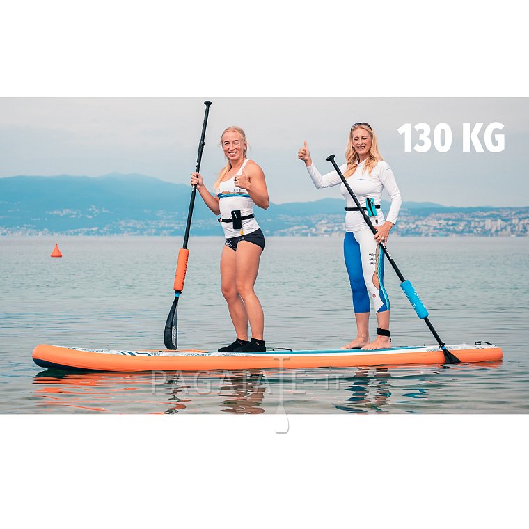 Paddleboard AQUA MARINA PURE AIR 12'0'' BLUE MINICOMBO - nafukovací