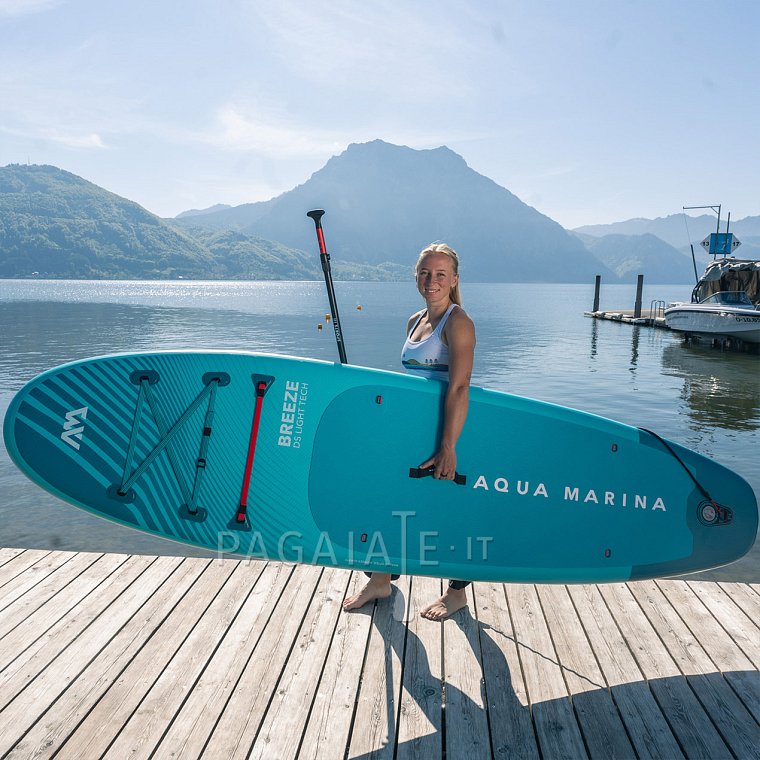 SUP AQUA MARINA BREEZE 9'10 BLUE - SUP gonfiabile