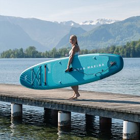 SUP AQUA MARINA BREEZE 9'10 BLUE - SUP gonfiabile