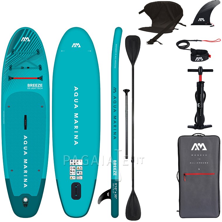 SUP AQUA MARINA BREEZE 9'10 BLUE - SUP gonfiabile
