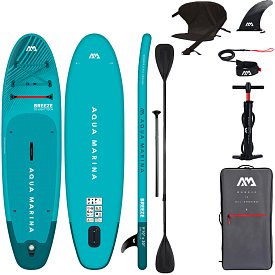 SUP AQUA MARINA BREEZE 9'10 BLUE - SUP gonfiabile