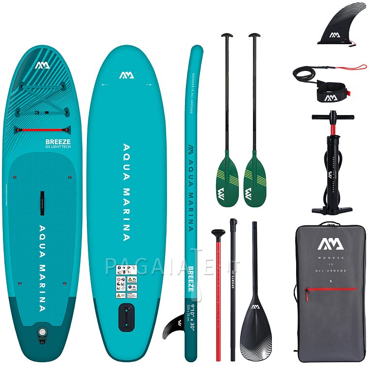 SUP AQUA MARINA BREEZE 9'10 BLUE - SUP gonfiabile