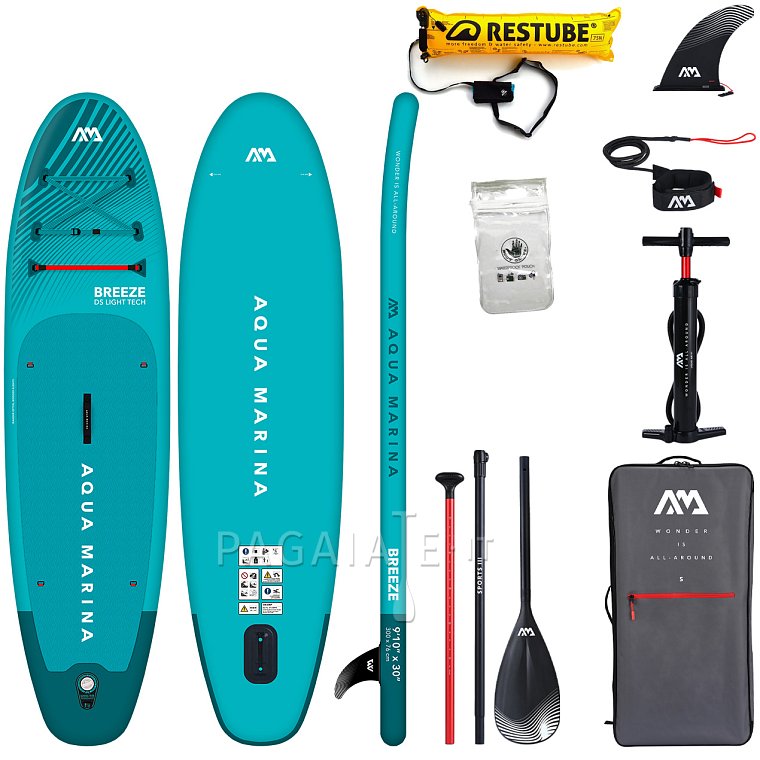 SUP AQUA MARINA BREEZE 9'10 BLUE - SUP gonfiabile