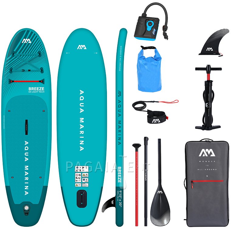 SUP AQUA MARINA BREEZE 9'10 BLUE - SUP gonfiabile