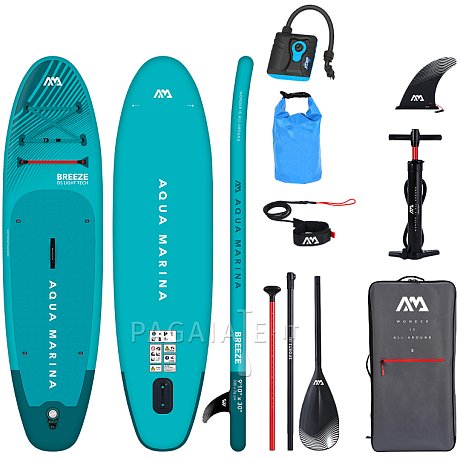 SUP AQUA MARINA BREEZE 9'10 BLUE - SUP gonfiabile