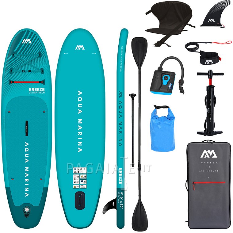 SUP AQUA MARINA BREEZE 9'10 BLUE - SUP gonfiabile