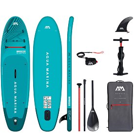 SUP AQUA MARINA BREEZE 9'10 BLUE - SUP gonfiabile