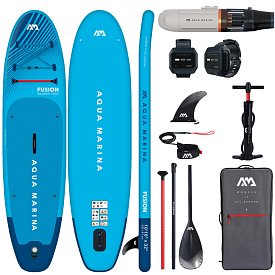 SUP AQUA MARINA FUSION 10'10 BLUE - SUP gonfiabile