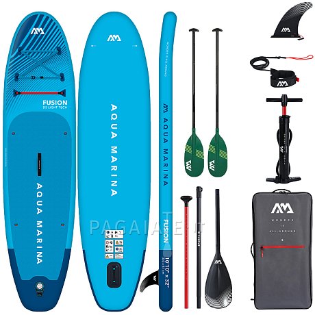 SUP AQUA MARINA FUSION 10'10 BLUE - SUP gonfiabile