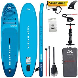 SUP AQUA MARINA FUSION 10'10 BLUE - SUP gonfiabile