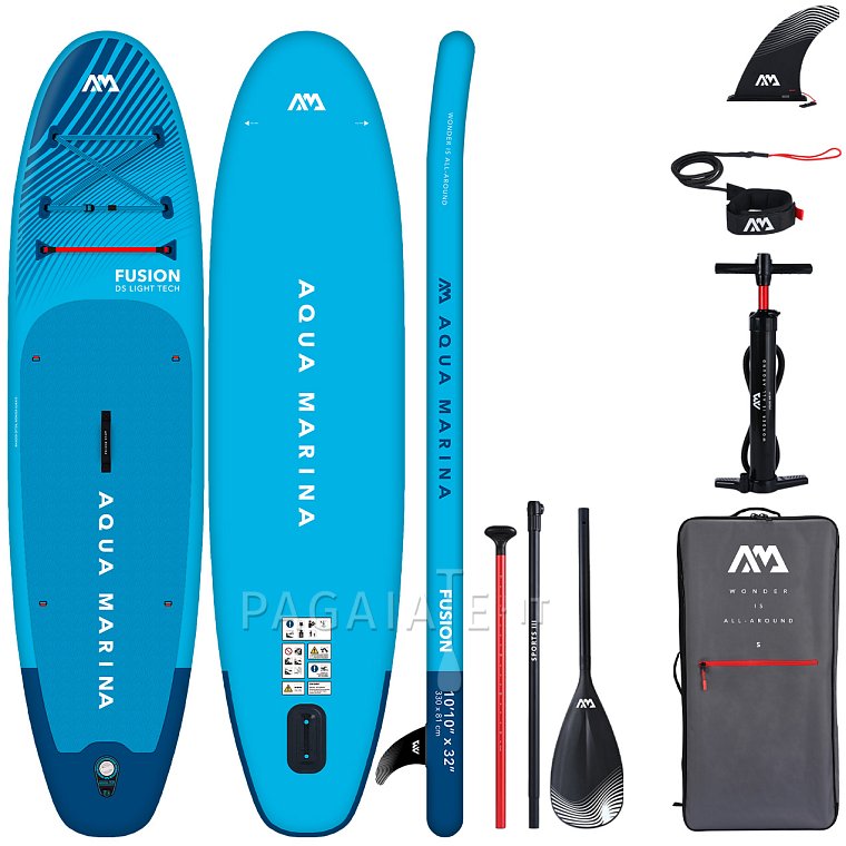 SUP AQUA MARINA FUSION 10'10 BLUE - SUP gonfiabile