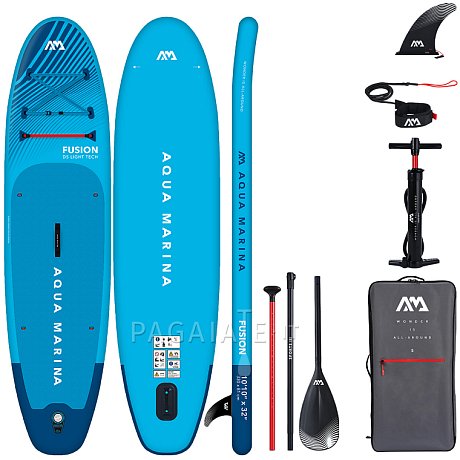 SUP AQUA MARINA FUSION 10'10 BLUE - SUP gonfiabile
