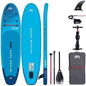 SUP AQUA MARINA FUSION 10'10 BLUE - SUP gonfiabile