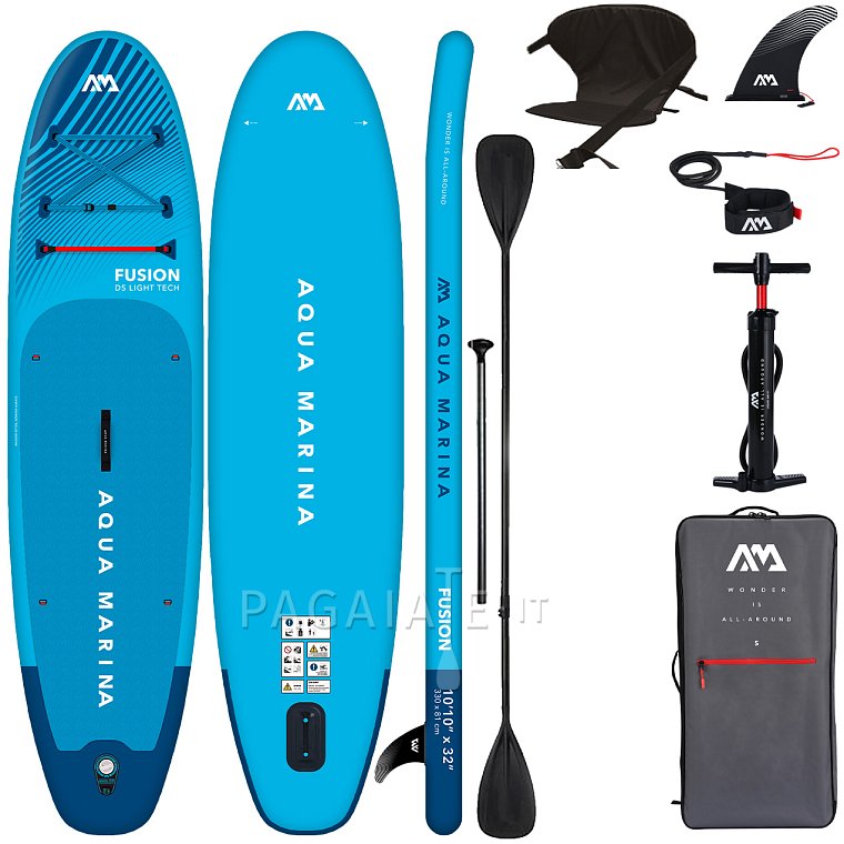 SUP AQUA MARINA FUSION 10'10 BLUE - SUP gonfiabile