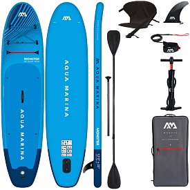 SUP AQUA MARINA MONSTER 12'0 BLUE - SUP gonfiabile