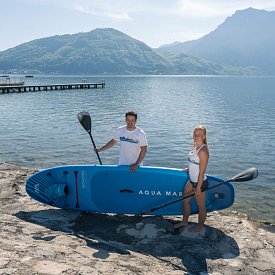 SUP AQUA MARINA MONSTER 12'0 BLUE - SUP gonfiabile