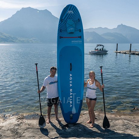 SUP AQUA MARINA MONSTER 12'0 BLUE - SUP gonfiabile