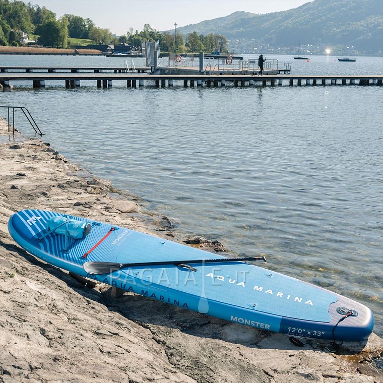 SUP AQUA MARINA MONSTER 12'0 BLUE - SUP gonfiabile