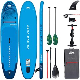 SUP AQUA MARINA MONSTER 12'0 BLUE - SUP gonfiabile