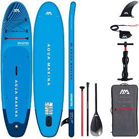 SUP AQUA MARINA MONSTER 12'0 BLUE - SUP gonfiabile