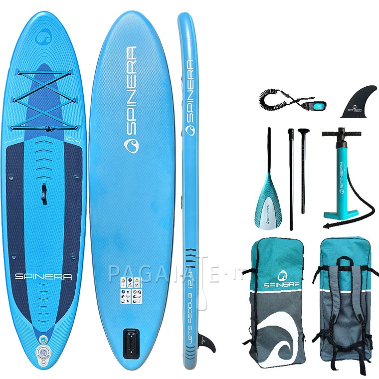 SUP SPINERA SUP LET'S PADDLE 10'4 modello 2025 - SUP gonfiabile