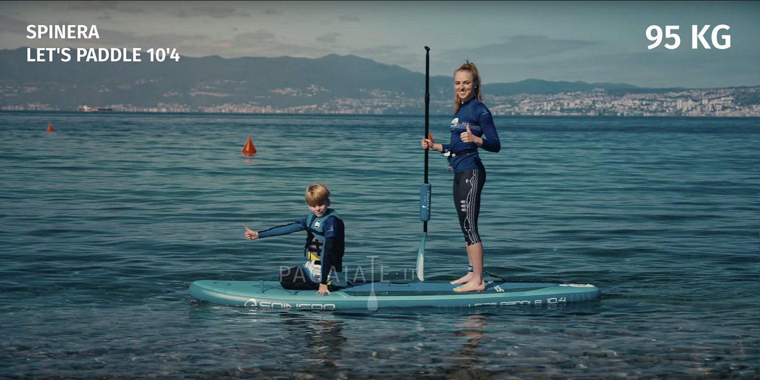 SUP SPINERA SUP LETS PADDLE 10'4 modello 2025 - SUP gonfiabile