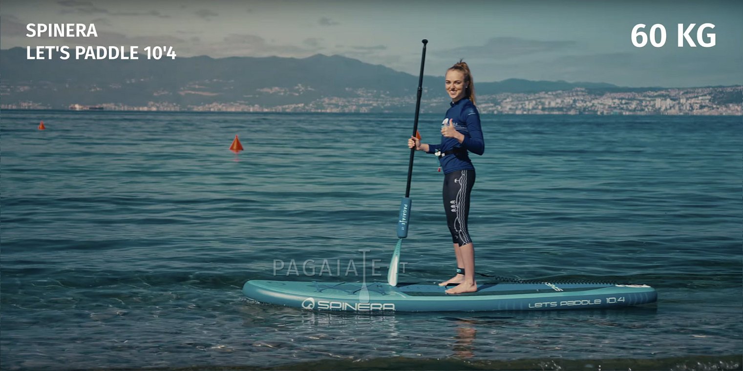 SUP SPINERA SUP LETS PADDLE 10'4 modello 2025 - SUP gonfiabile