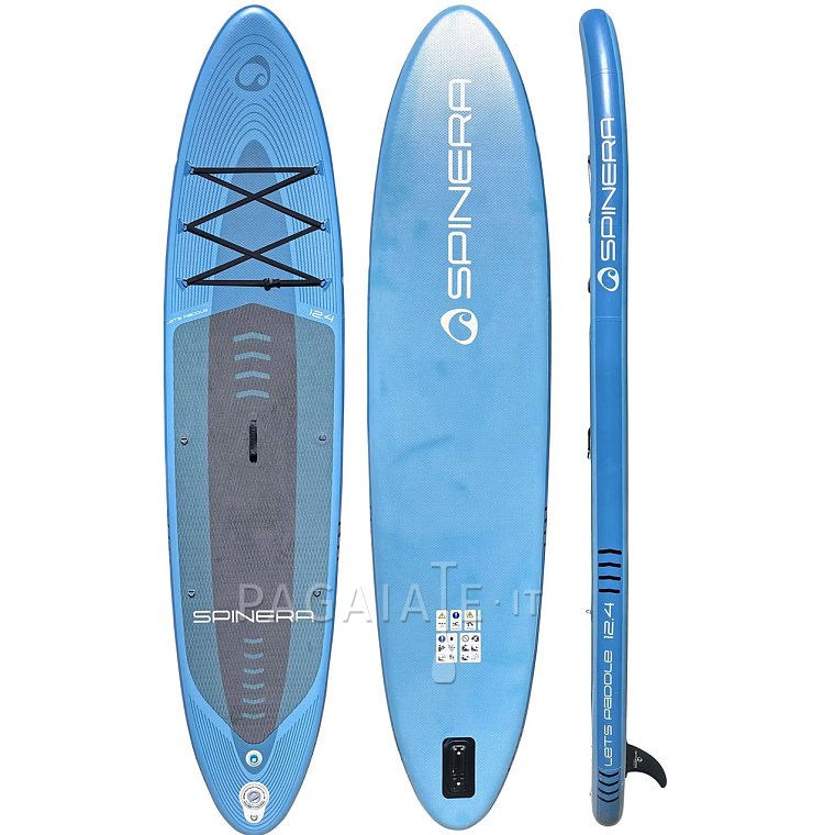 SUP SPINERA SUP LET'S PADDLE 12'4'' modello 2025 - SUP gonfiabile