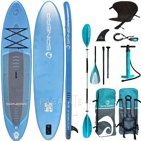SUP SPINERA SUP LET'S PADDLE 12'4'' modello 2025 - SUP gonfiabile