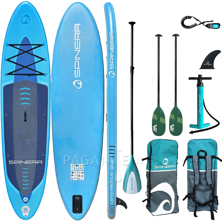 SUP SPINERA SUP LET'S PADDLE 12'4'' modello 2025 - SUP gonfiabile