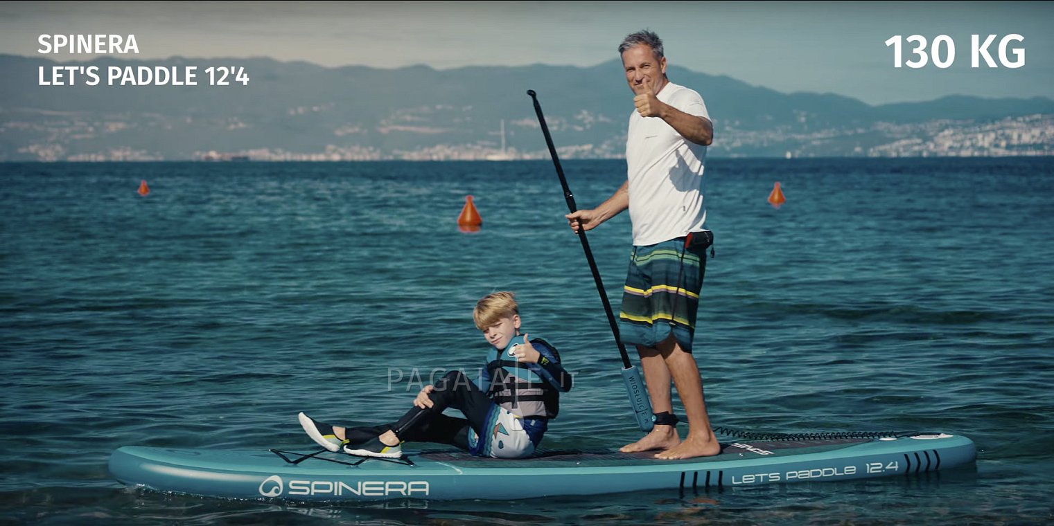 SUP SPINERA SUP LETS PADDLE 12'4'' modello 2025 - SUP gonfiabile