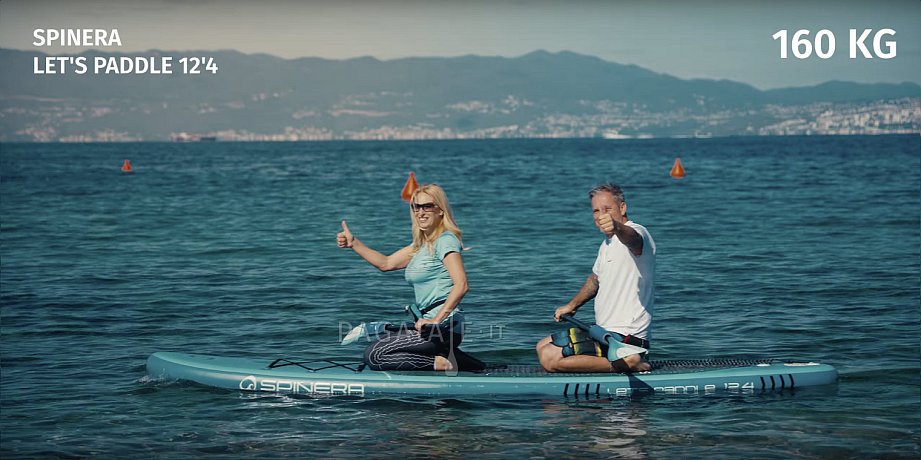 SUP SPINERA SUP LETS PADDLE 12'4'' modello 2025 - SUP gonfiabile