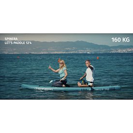SUP SPINERA SUP LETS PADDLE 12'4'' modello 2025 - SUP gonfiabile