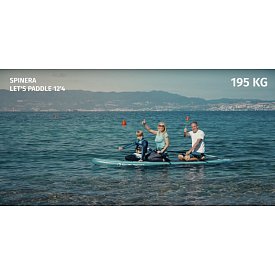 SUP SPINERA SUP LETS PADDLE 12'4'' modello 2025 - SUP gonfiabile