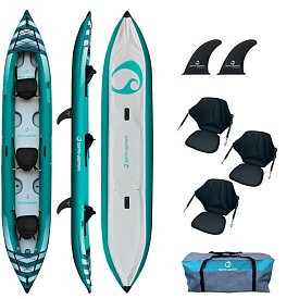 Kayak SPINERA HYBRIS 475 ECONOM - kayak gonfiabile 3 posti