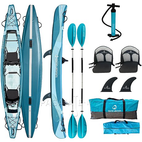 Kayak gonfiabile Spinera Molveno 430 - 2 posti