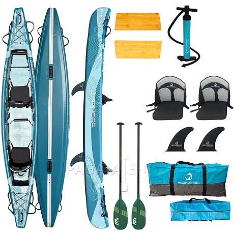 Kayak gonfiabile Spinera Molveno 430 - 2 posti